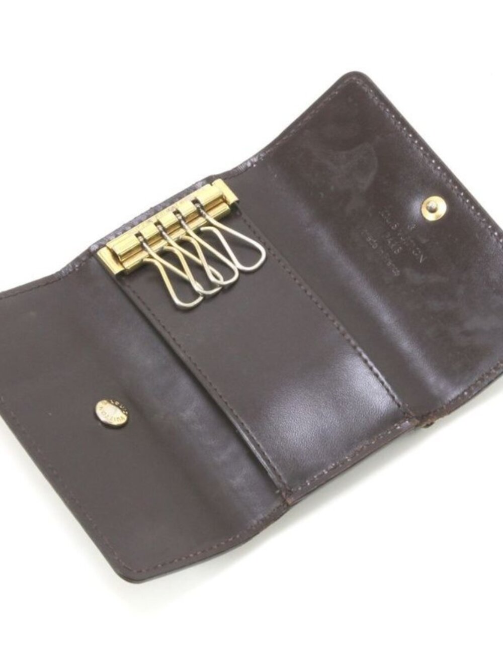 Louis Vuitton Key Case Vernis Multicles 4 Amaranto